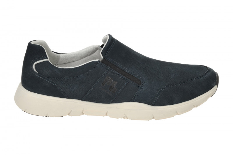 Pius Gabor Slipper Schuhe blau Herren Nubuck 1018.23.01