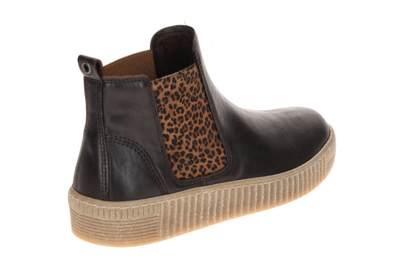 Gabor Stiefelette Chelsea-Boots dunkelbraun LEO 8013.02.015
