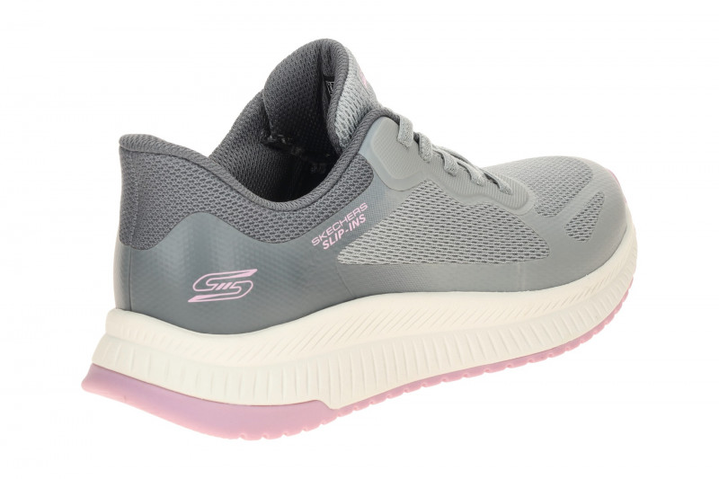 Skechers Bobs Squad 4 Sneakers Schuhe grau SLIP-INS 117624