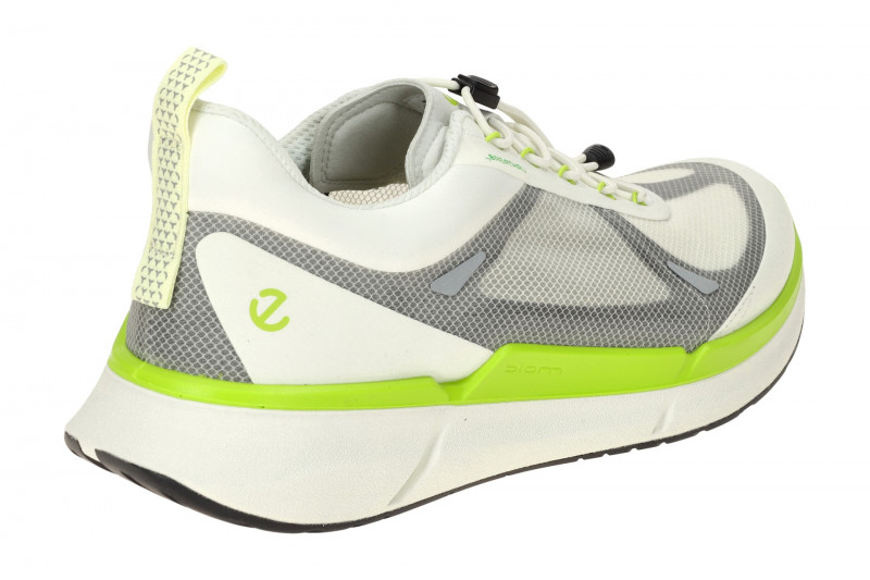 ecco Biom 2.2 Sneaker Schuhe weiß grün Gummizug 830874