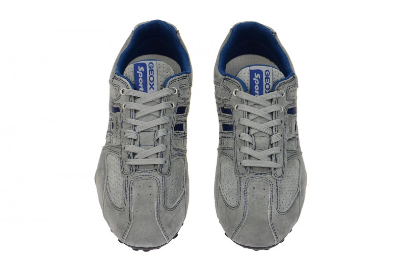 Geox Respira Snake K Sneakers in grau blau Herrenschuhe
