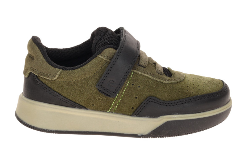 Ecco Street Court Kinder Schuhe grün schwarz 725332