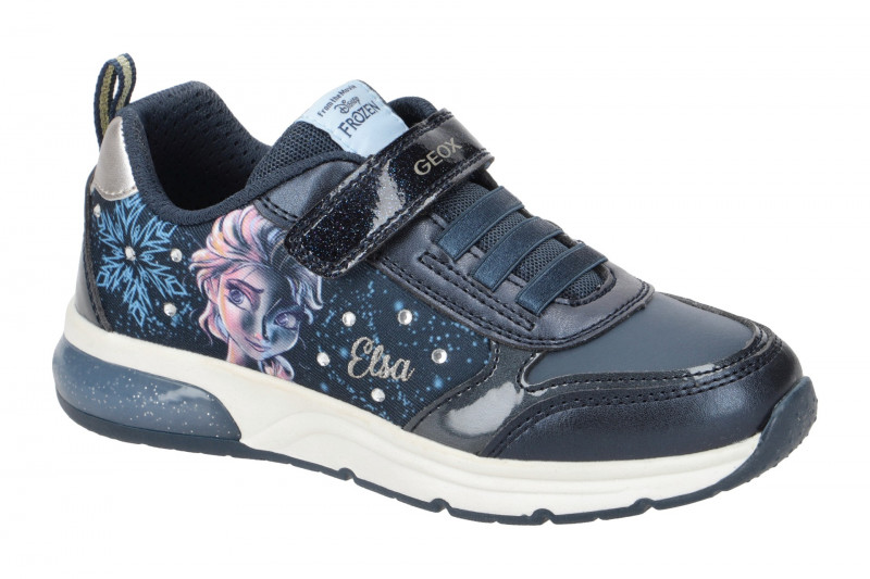 Geox Spaceclub Kinder Schuhe blau DISNEY FROZEN Elsa