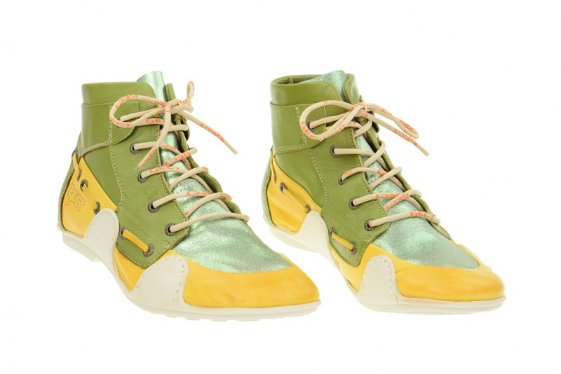 Eject Sayaka Stiefelette gelb grün mix 16154