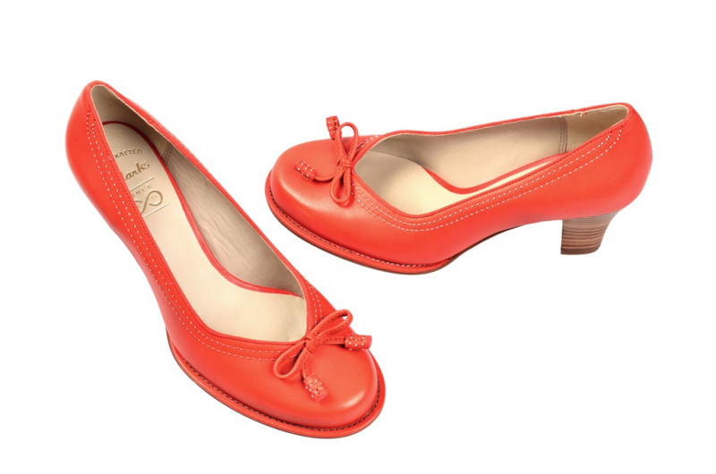 Clarks Bombay Lights Pumps in orange 20354792