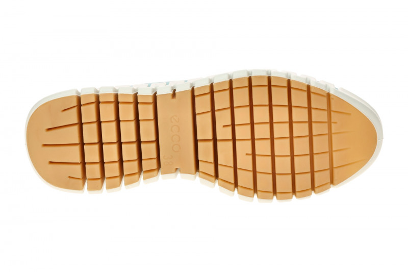 Ecco Gruuv Schuhe türkis blau Damen Sneakers 218203