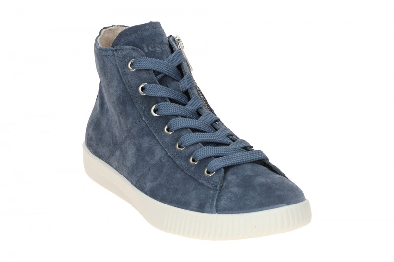 Legero Silence Schuhe Mid-Sneaker blau Velour 436