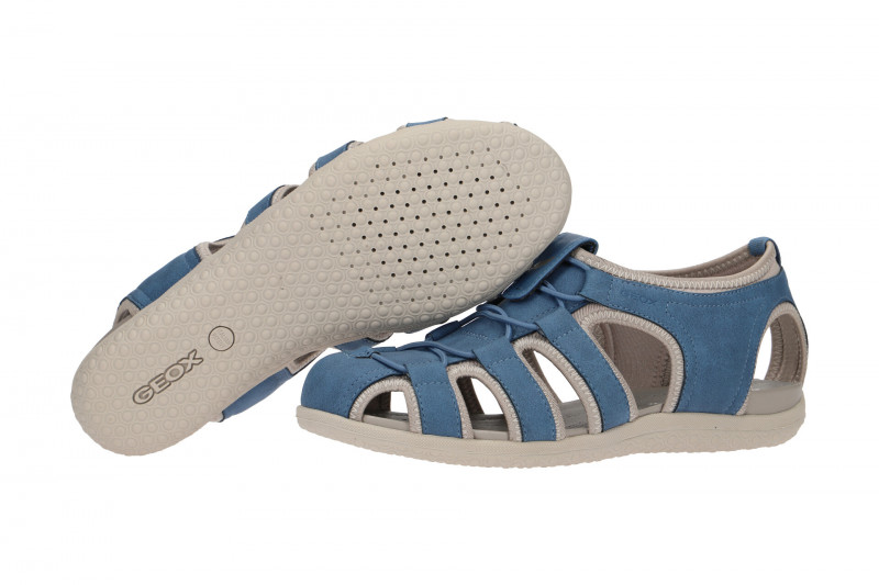 Geox Sandale Vega blau grau D62R6D