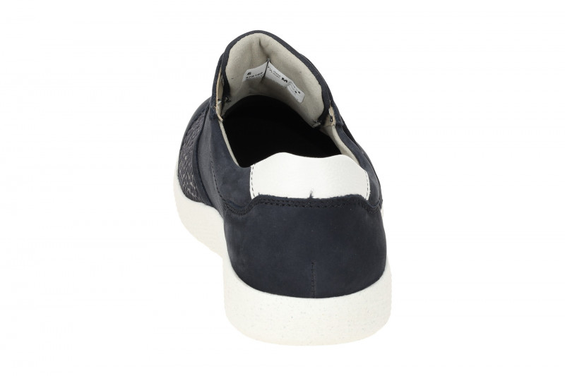 Waldläufer Ira Schuhe blau M-Weite OrthoTritt Klett 815M32