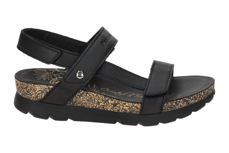 Panama Jack Selma B4 Sandale schwarz Nappa
