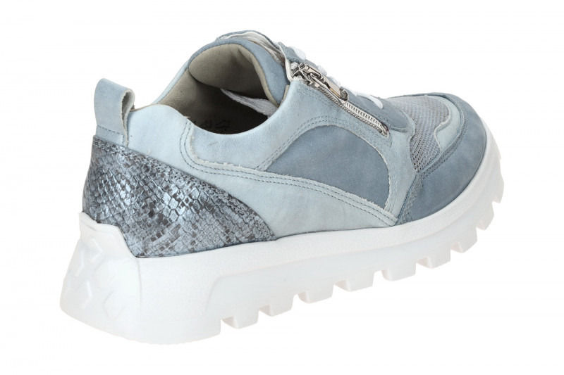 Waldläufer Ajala Sneaker Schuhe blau sky H-Weite Stretch 993H01