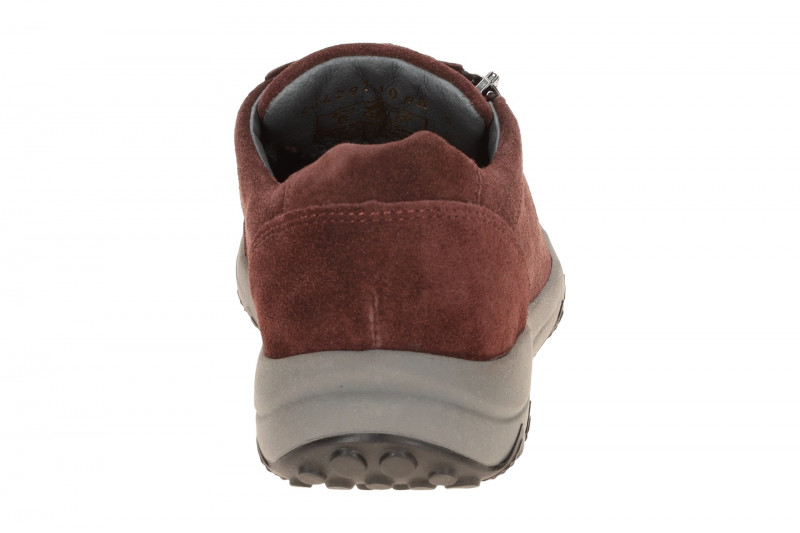 Waldläufer Teresa Schuhe rot bordo H-Weite Velour 961001