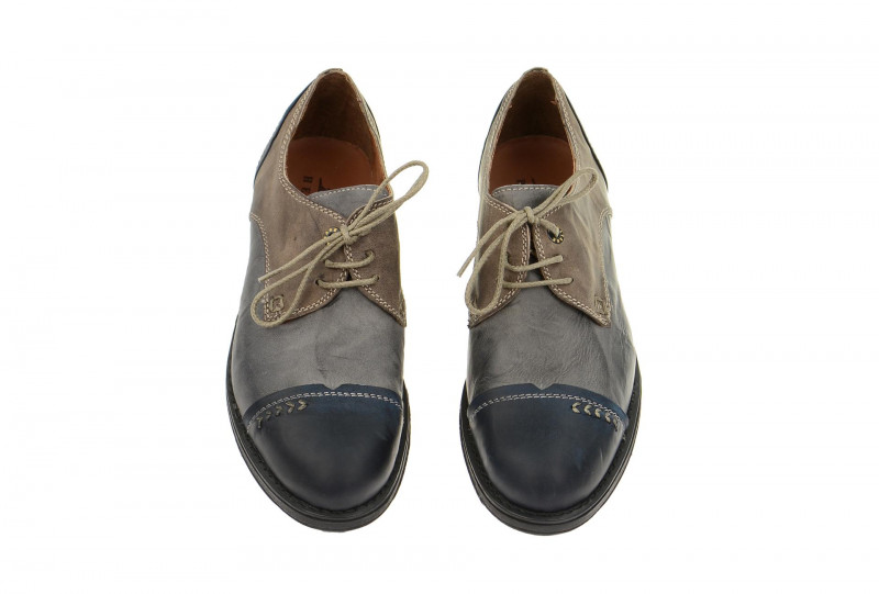 Bello Schuhe blau grau mix HE57