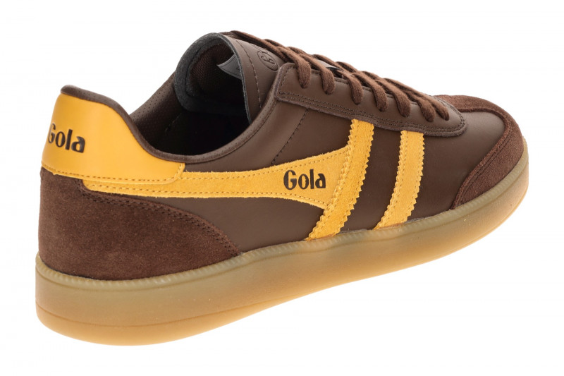 Gola Viper Schuhe Sneakers braun gelb Herren CMB744
