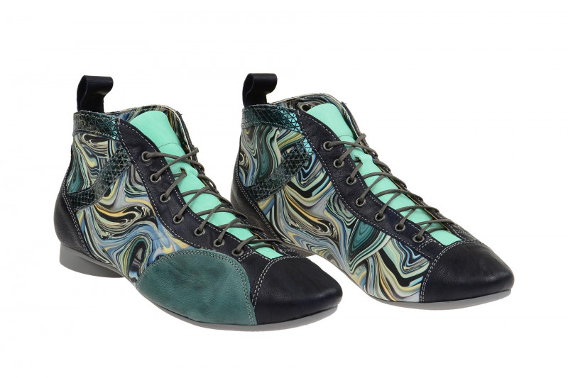 Think Guad Stiefelette blau kombi 0-80288-88