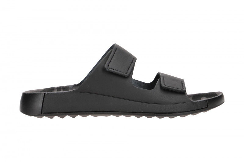 Ecco Cozmo Herren Pantolette schwarz Klett 500904