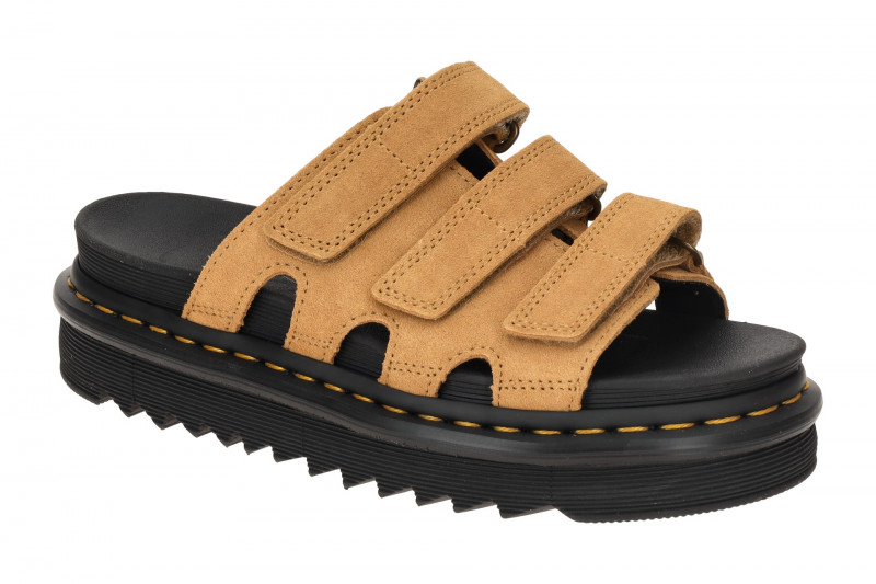 Dr. Martens Raine Slide Pantolette braun tan 40521200