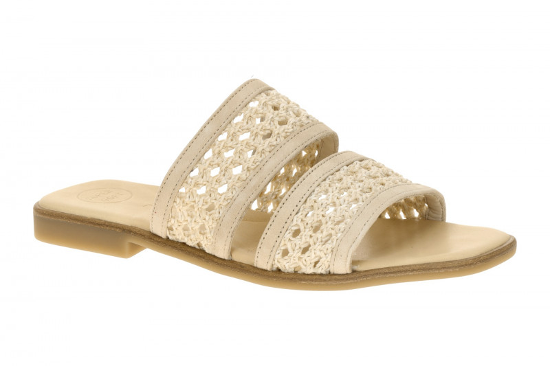 Paul Green Pantolette beige natur geflochten 6185