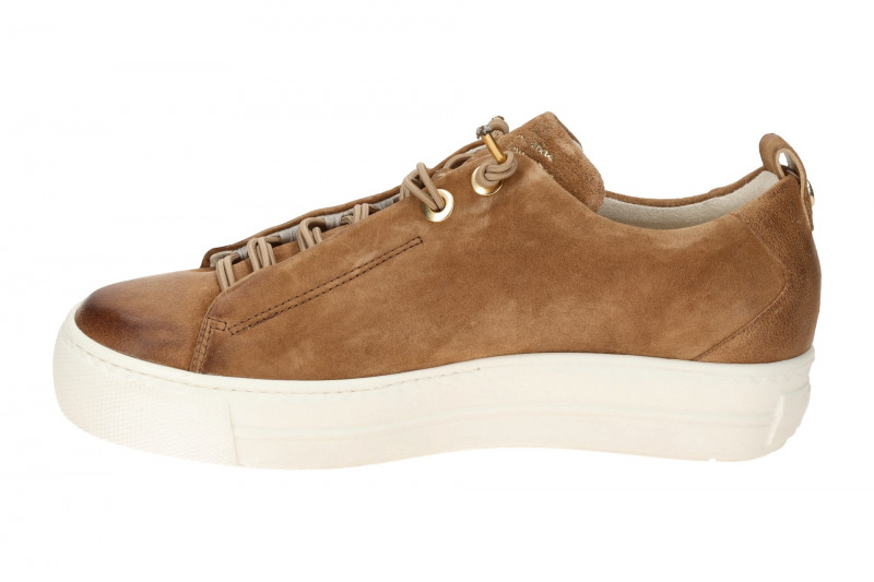 Paul Green Sneaker Plateau Schuhe braun sisal 5017