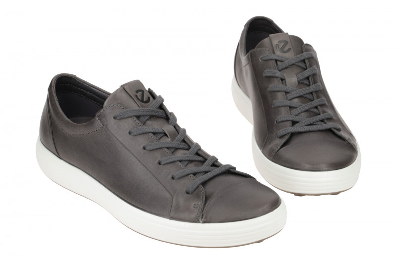 Ecco Soft 7 Schuhe grau titanium Sneaker 470364