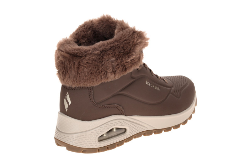Skechers Uno Rugged Stiefel braun Damen Mid Sneakers 190285