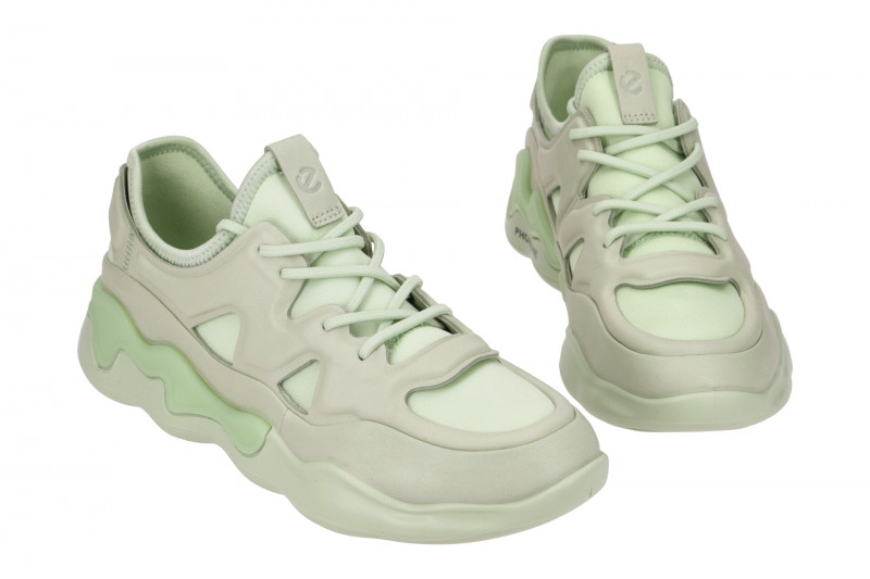 Ecco Elo Schuhe Damen Sneaker grün 810833