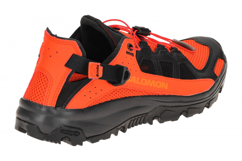 Salomon Techamphibian 5 Schuhe orange schwarz 479653