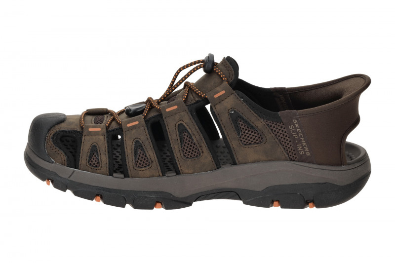Skechers Tresmen Sandale braun Slip-Ins geschlossen 205187