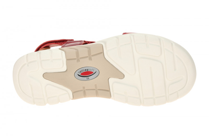 Gabor RollingSoft Sandale rot kiss 86.833.48