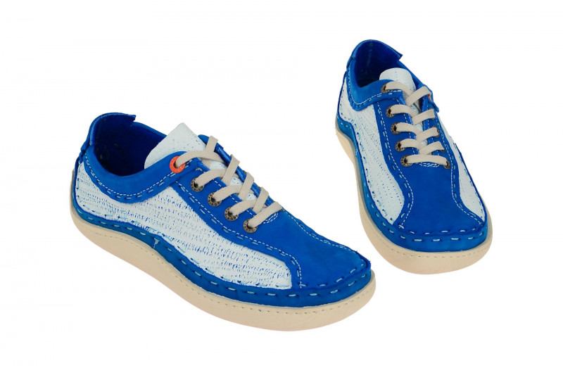 Eject Schuhe eJECT blau weiß Damen Sneakers