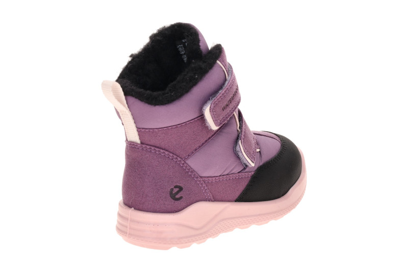 ecco Urban Kinderstiefel lila Warmfutter Waterproof