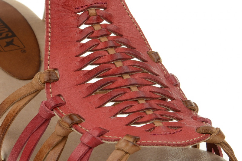 Pikolinos Keil Sandale - Cullera sandia rot - 976-8112