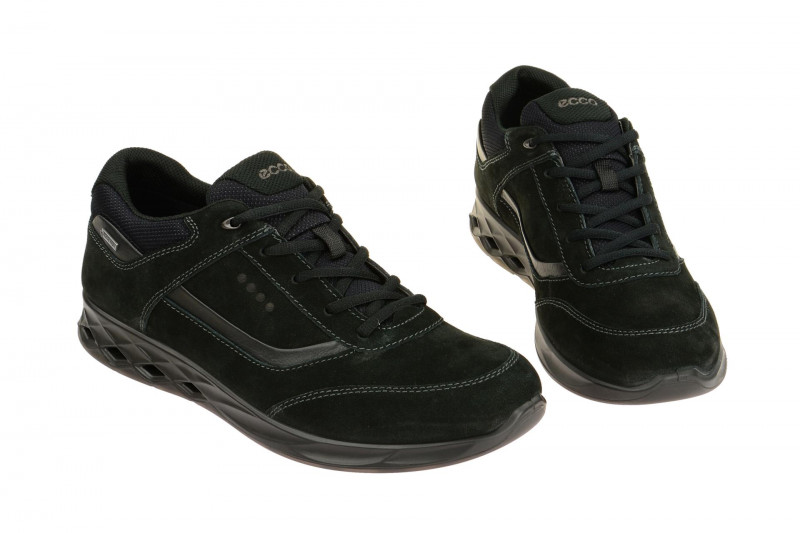 Ecco WayFly Schuhe schwarz Velour Gore-Tex