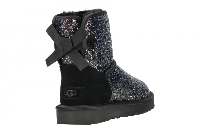 UGG Stiefel schwarz Classic Mini Bow Cosmos