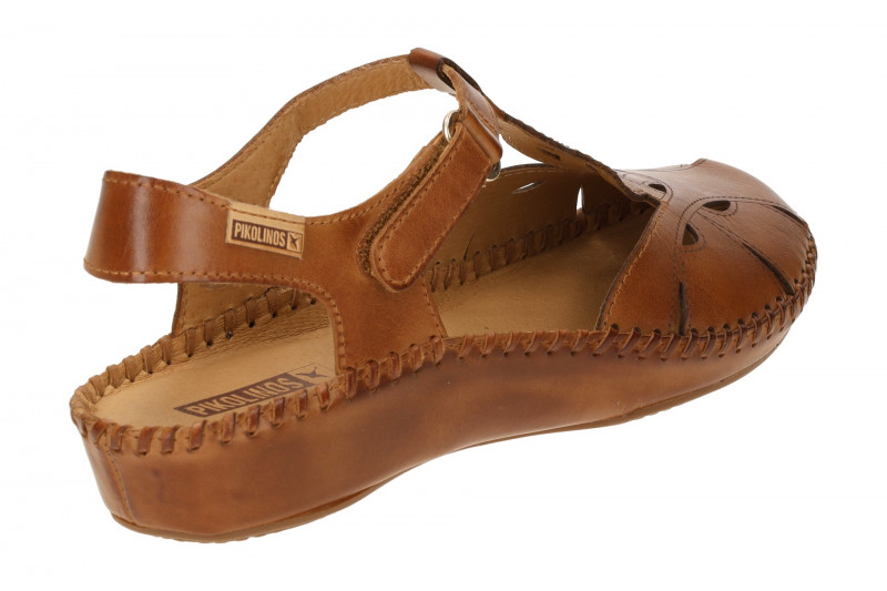 Pikolinos Vallarta Sandale braun gelocht 655-0703