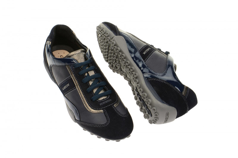 Geox Snake Schuhe blau Damen D5412B