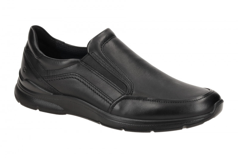 Ecco Irving Schuhe Slipper schwarz Glattleder