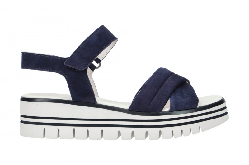 Gabor Plateau Sandale blau 64.622.16