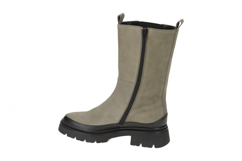 Gabor Fashion Stiefel grün schwarz Nubuk 91.834.11