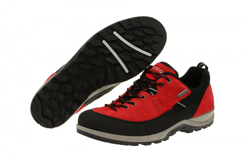 Ecco Trekking Schuhe YURA rot Gore-Tex
