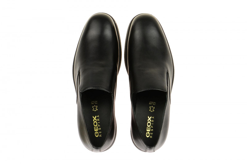 Geox Dublin Slipper Schuhe schwarz