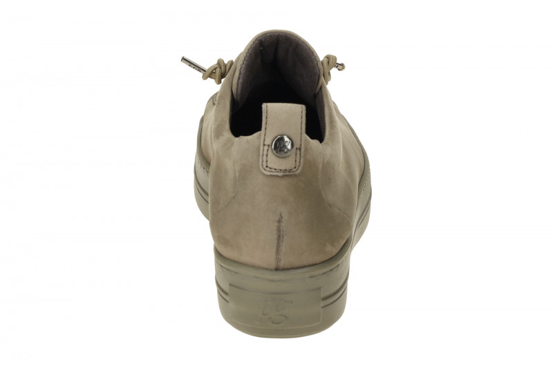 Paul Green Sneaker Plateau Schuhe taupe grau 5017