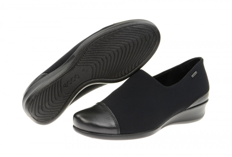 Ecco Abelone Slipper schwarz Gore-Tex 21363351052