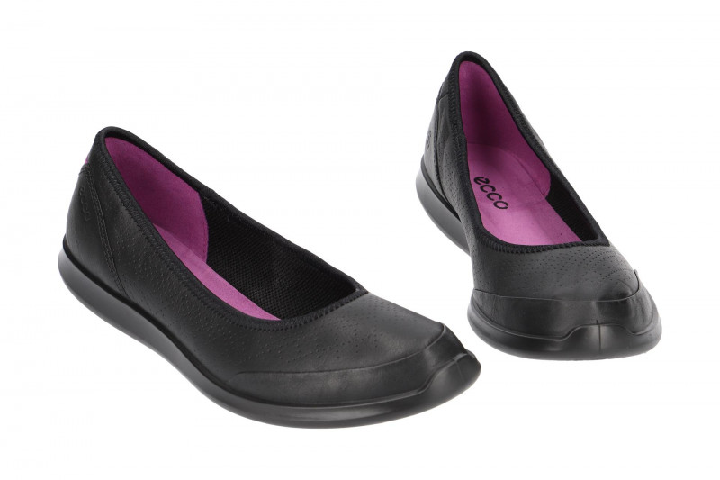 Ecco Sense Ballerina schwarz