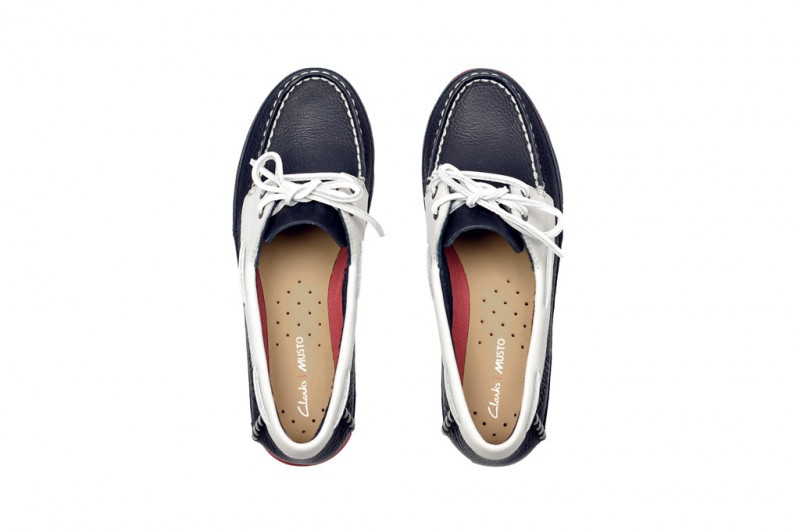 Clarks Jetto Deck Musto Schuhe blau