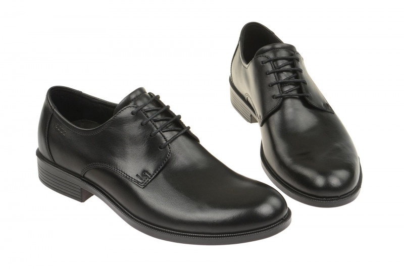 ecco Harold elegante Schuhe schwarz