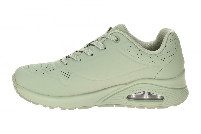 Skechers Uno Schuhe grün sage Damen Sneakers 73690