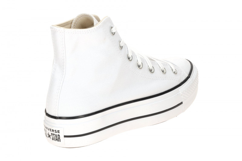 Converse Schuhe Chuck Taylor All Star Plateau weiß Lift Hi