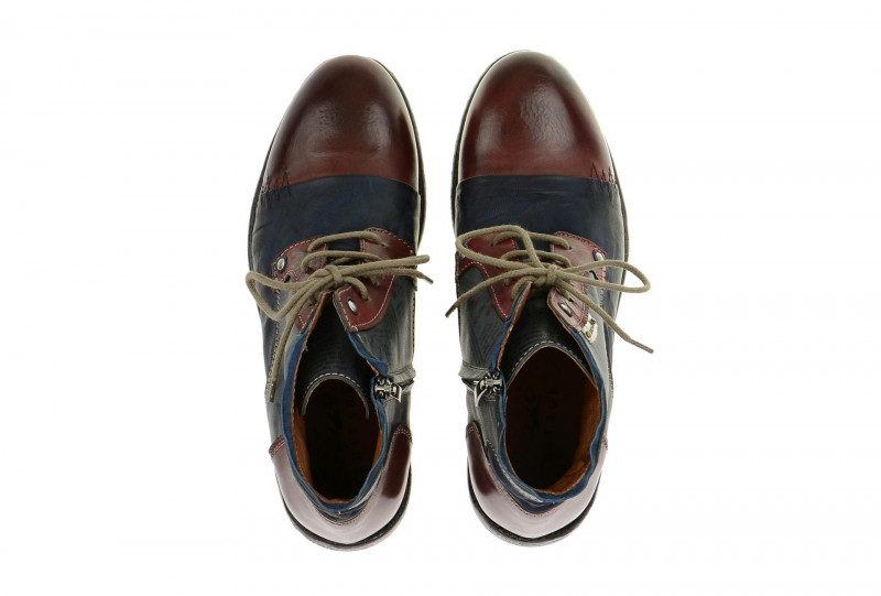 Bello Stiefel rot blau grau mix HE134