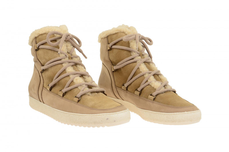 Paul Green Winter Stiefel 4434 braun Fell